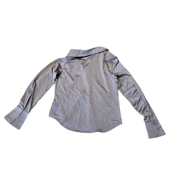 Women's Bell Sleeve Collares Button Dlwn Shirt Large - Picture 4 of 4